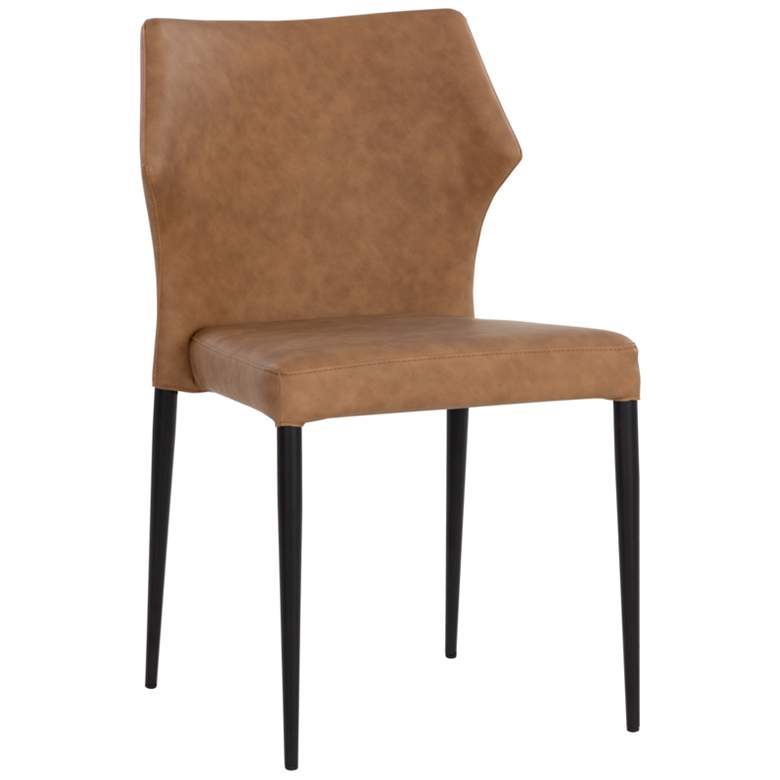 Image 2 Sunpan James Stackable Dining Chair Bounce Nut Set of 2