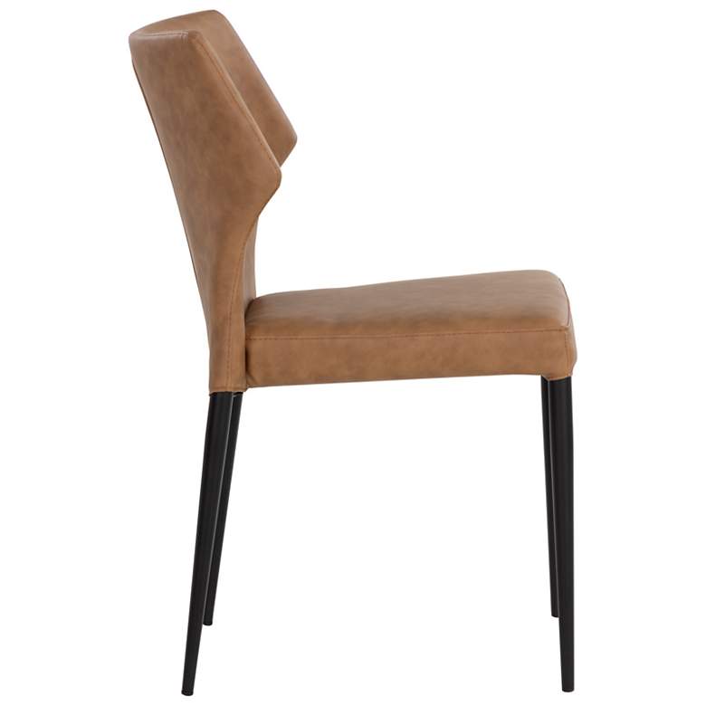 Image 3 Sunpan James Stackable Dining Chair Bounce Nut Set of 2 more views
