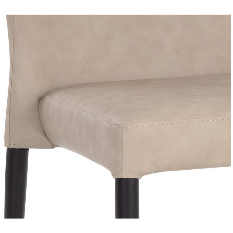 Image 5 Sunpan James Stackable Dining Chair Bounce Stone Set of 2 more views