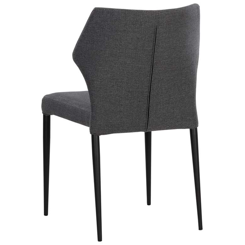Image 4 Sunpan James Stackable Dining Chair City Gray Set of 2 more views