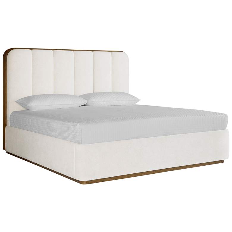 Image 1 Sunpan Jamille Bed King Eclipse White