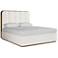 Sunpan Jamille Bed Queen Eclipse White
