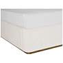4_Sunpan Jamille Bed Queen Eclipse White more views