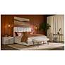 5_Sunpan Jamille Bed Queen Eclipse White more views