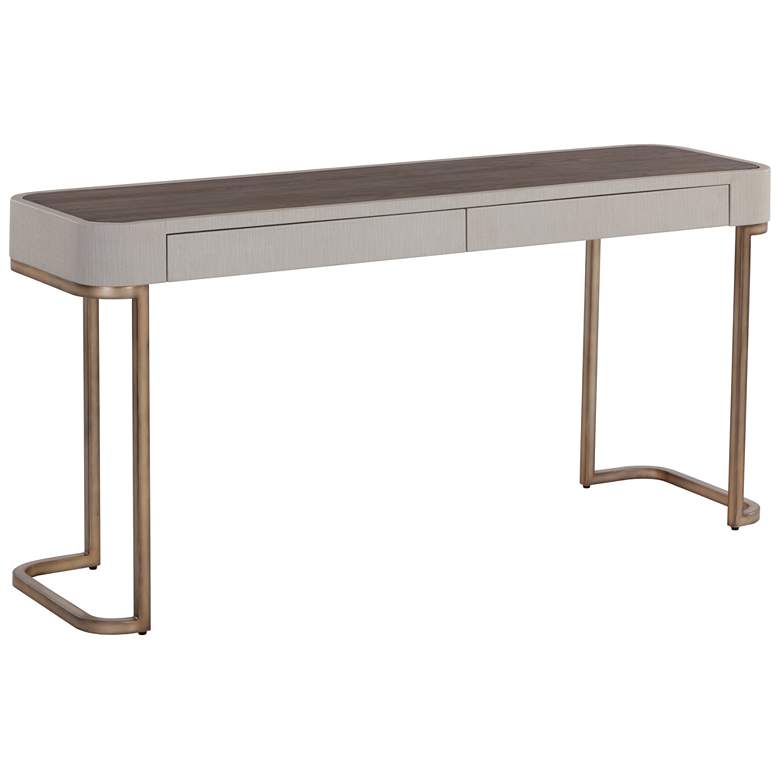 Image 1 Sunpan Jamille Console Table Cream