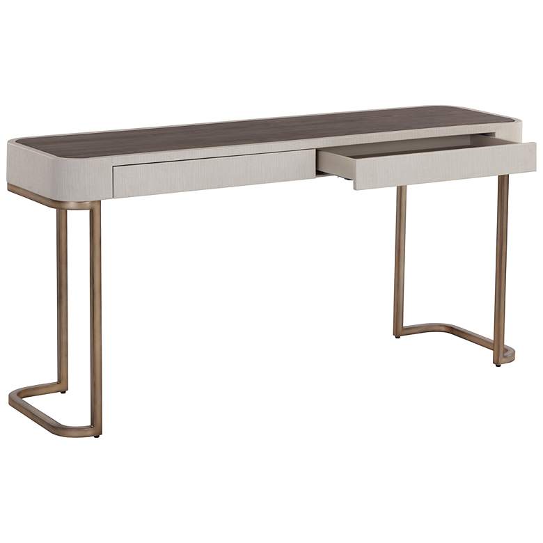 Image 3 Sunpan Jamille Console Table Cream more views