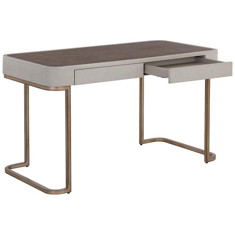 Image 3 Sunpan Jamille Desk Cream more views
