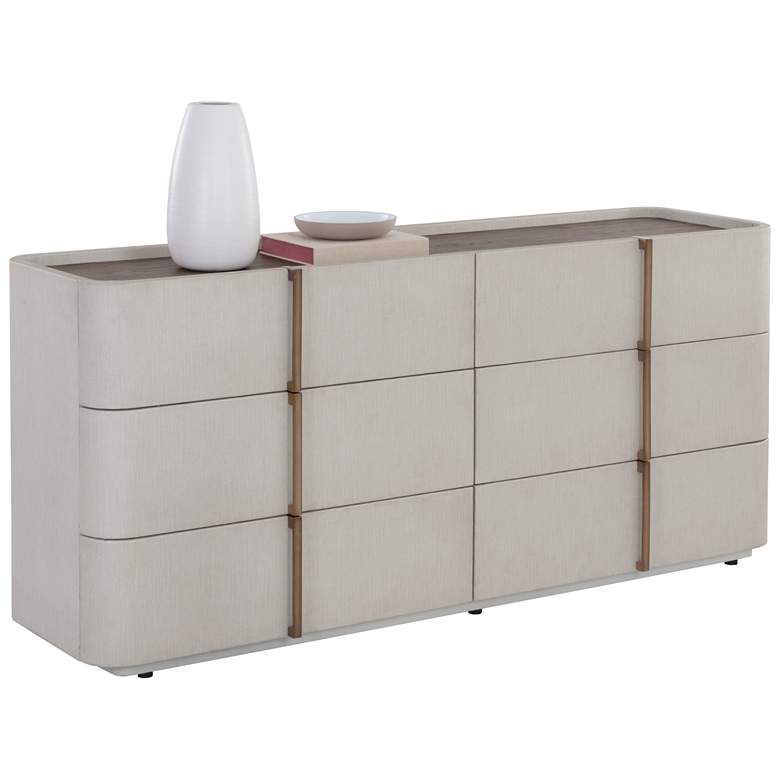 Image 1 Sunpan Jamille Dresser Cream