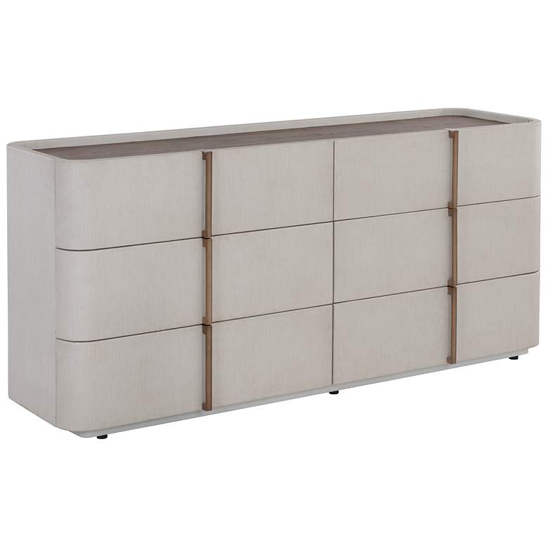 Image 2 Sunpan Jamille Dresser Cream more views