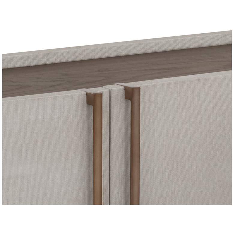 Image 6 Sunpan Jamille Media Console And Cabinet Cream more views