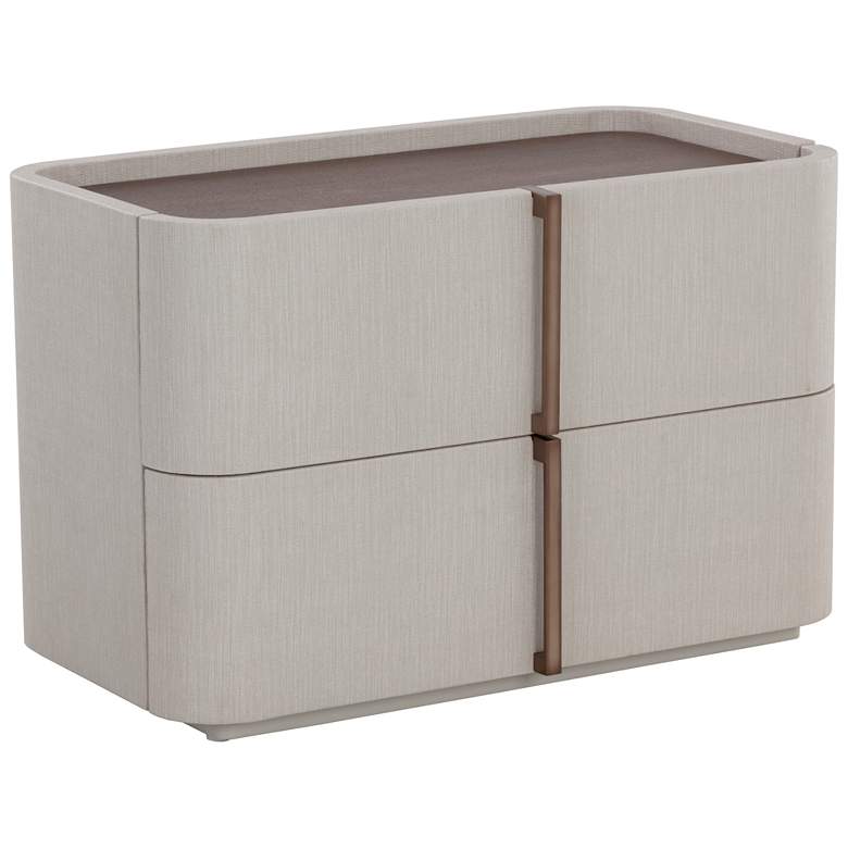 Image 1 Sunpan Jamille Nightstand Large Cream