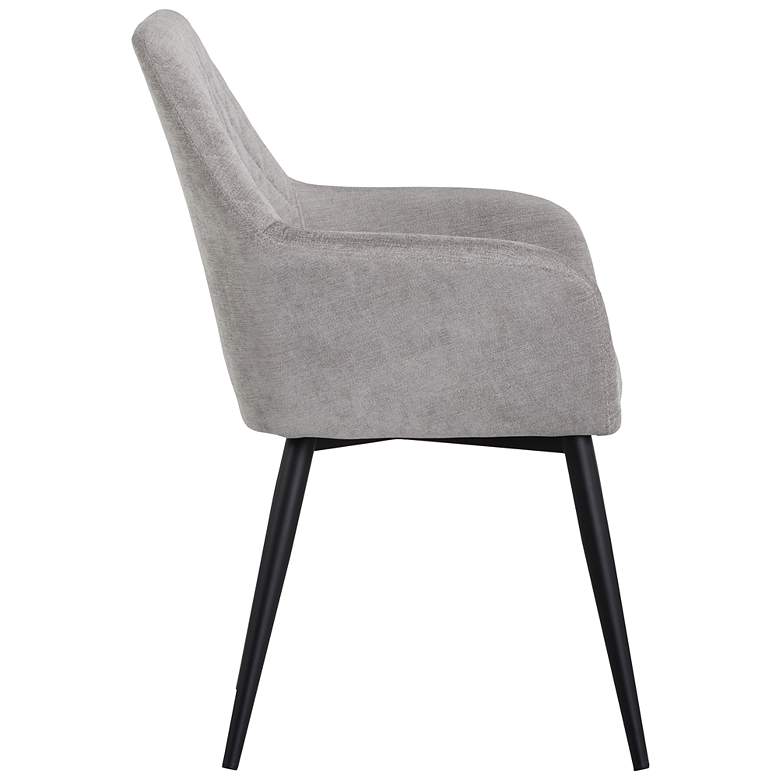 Image 2 Sunpan Jayna Dining Armchair Black Polo Club Stone more views