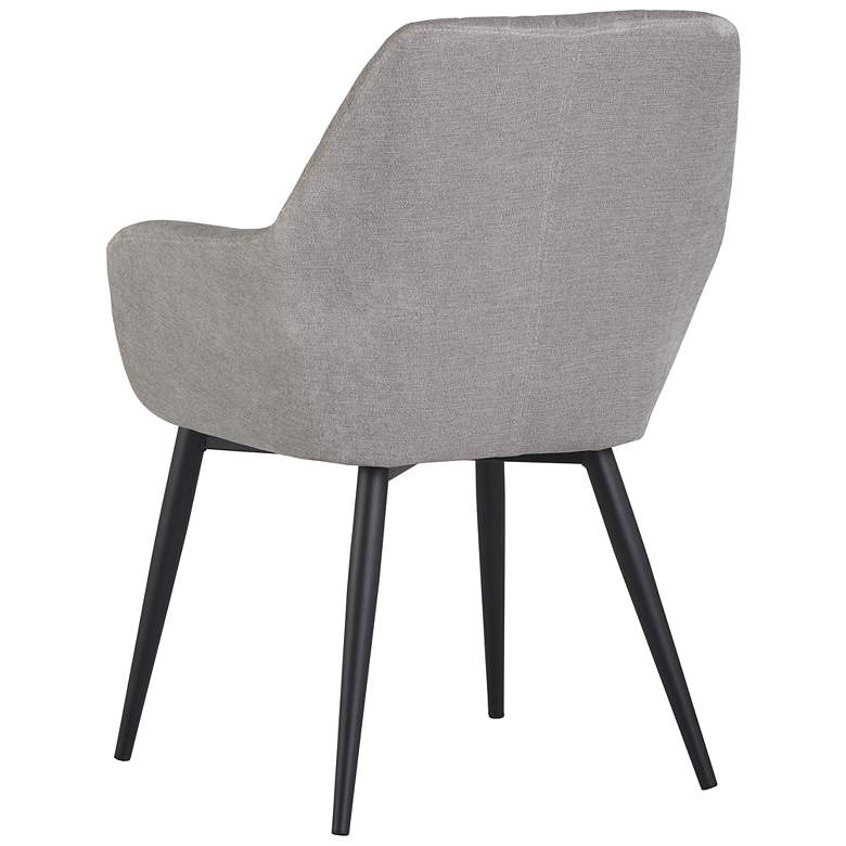 Image 3 Sunpan Jayna Dining Armchair Black Polo Club Stone more views