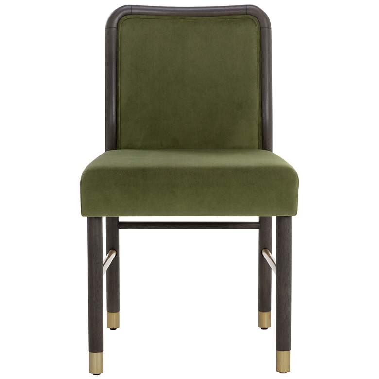 Image 3 Sunpan Jeno Dining Chair Meg Olive Set of 2 more views