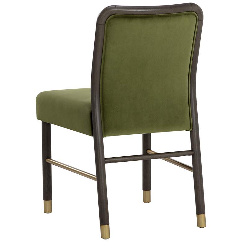 Image 5 Sunpan Jeno Dining Chair Meg Olive Set of 2 more views
