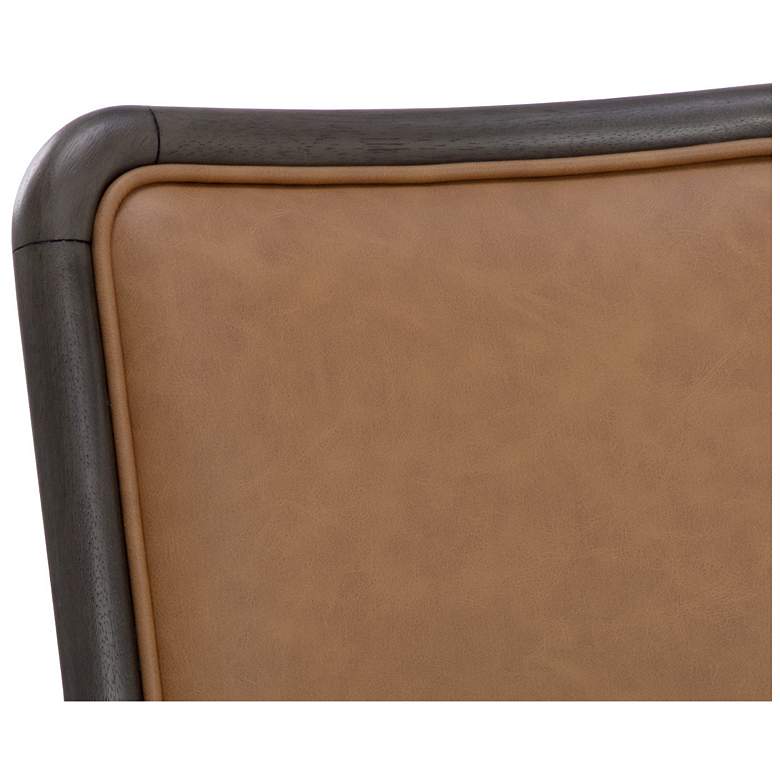 Image 7 Sunpan Jeno Dining Chair Milliken Cognac Set of 2 more views