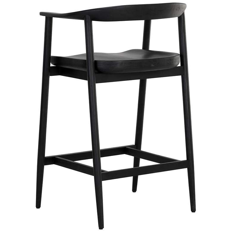 Image 4 Sunpan Jeremy Counter Stool Black more views