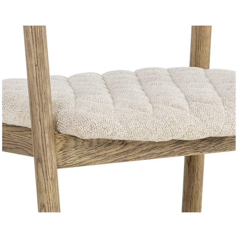 Image 5 Sunpan Jeremy Counter Stool Weathered Oak Dove Cream more views