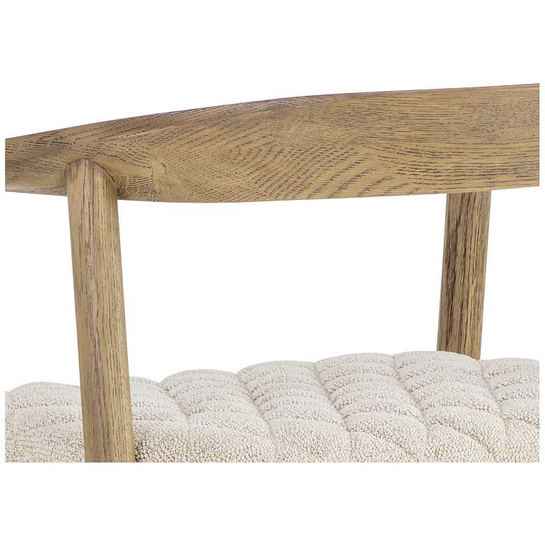Image 7 Sunpan Jeremy Counter Stool Weathered Oak Dove Cream more views