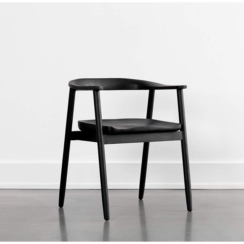 Image 1 Sunpan Jeremy Dining Armchair Black