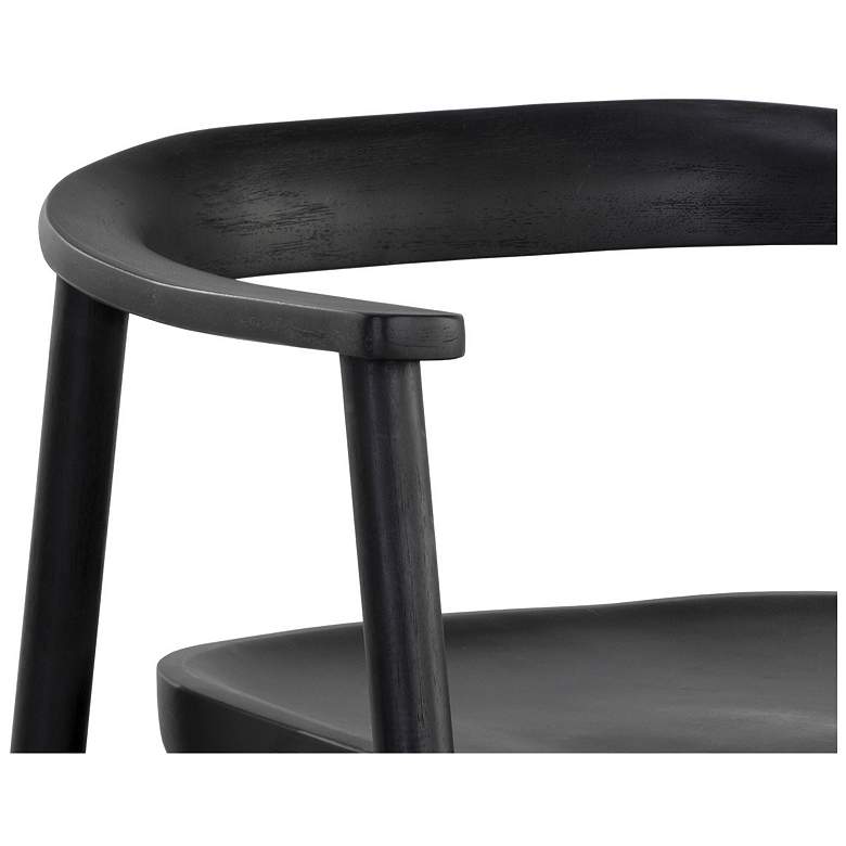 Image 7 Sunpan Jeremy Dining Armchair Black more views
