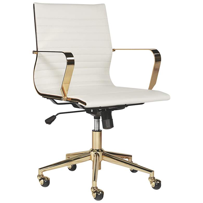 Image 1 Sunpan Jessica Office Chair Snow