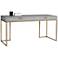 Sunpan Jiro Desk Gray Shagreen