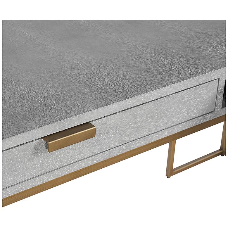 Image 5 Sunpan Jiro Desk Gray Shagreen more views