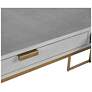 5_Sunpan Jiro Desk Gray Shagreen more views