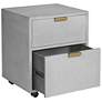 3_Sunpan Jiro File Cabinet Gray Shagreen more views