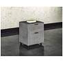 4_Sunpan Jiro File Cabinet Gray Shagreen more views