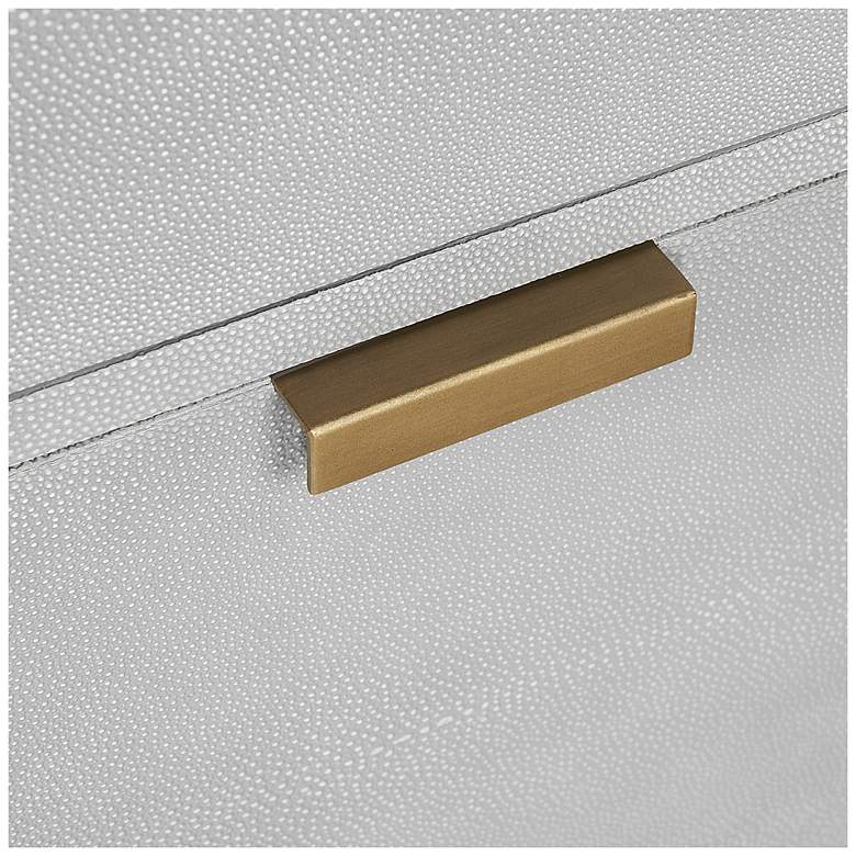 Image 6 Sunpan Jiro File Cabinet Gray Shagreen more views