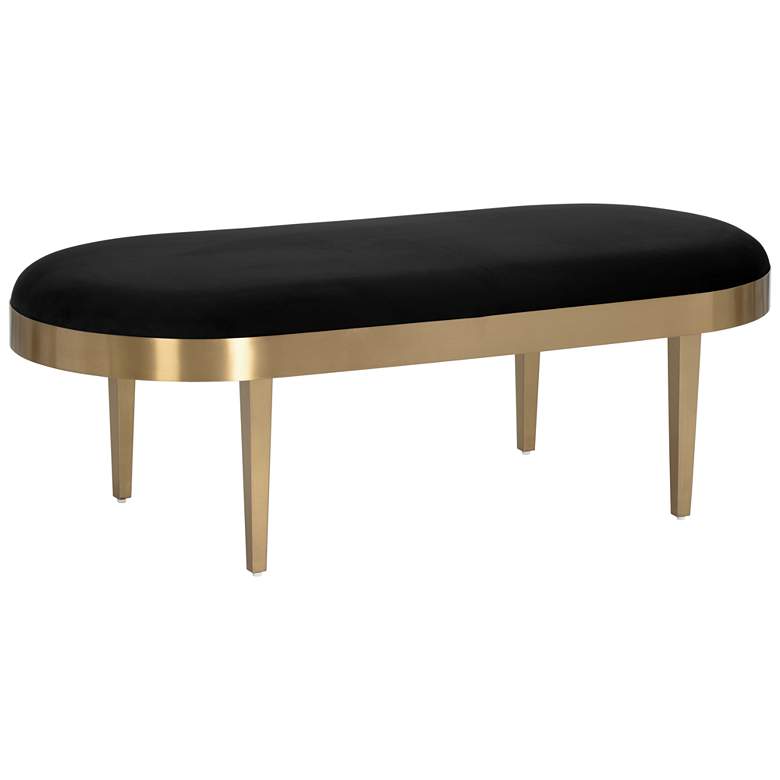Image 1 Sunpan Jolie Bench Black Sky