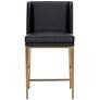 2_Sunpan Joplin Counter Stool Cantina Black and Vera White Pepper more views