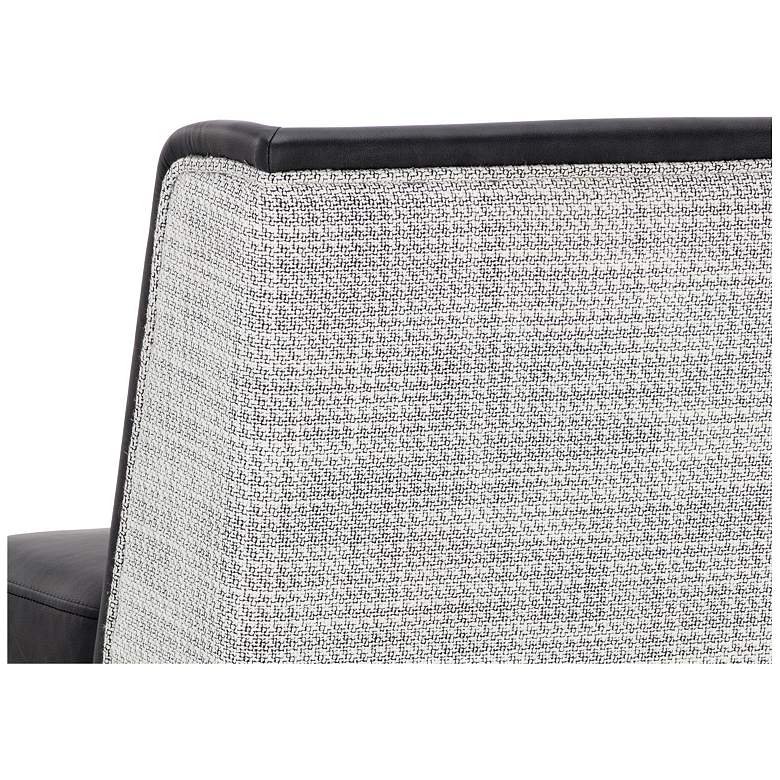 Image 7 Sunpan Joplin Counter Stool Cantina Black and Vera White Pepper more views