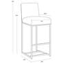 4_Sunpan Joyce Barstool Cube Black more views