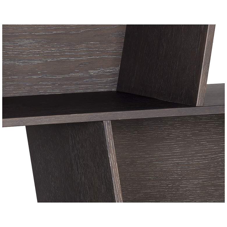 Image 4 Sunpan Jude Bookcase Charcoal Gray more views