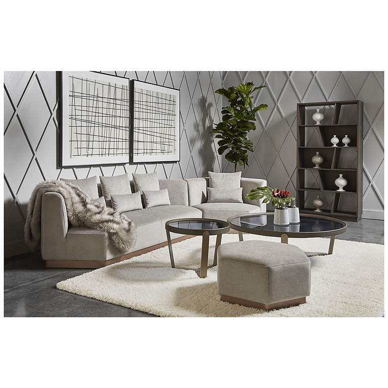 Image 5 Sunpan Jude Bookcase Charcoal Gray more views