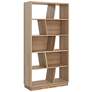 2_Sunpan Jude Bookcase Rustic Oak more views