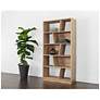 4_Sunpan Jude Bookcase Rustic Oak more views