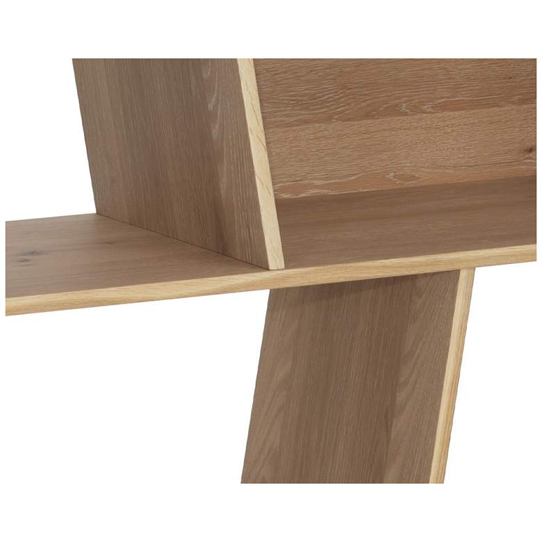 Image 5 Sunpan Jude Bookcase Rustic Oak more views