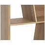 6_Sunpan Jude Bookcase Rustic Oak more views
