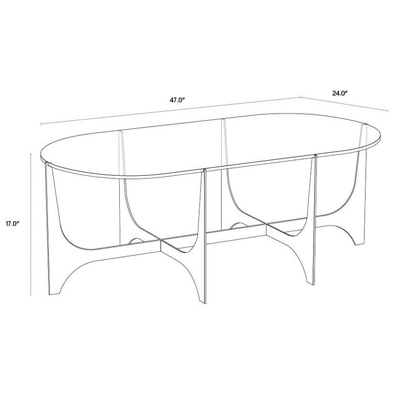 Image 7 Sunpan Juliane Coffee Table more views