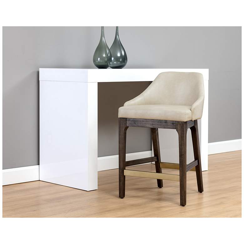 Image 5 Sunpan Kace Counter Stool Bravo Cream more views