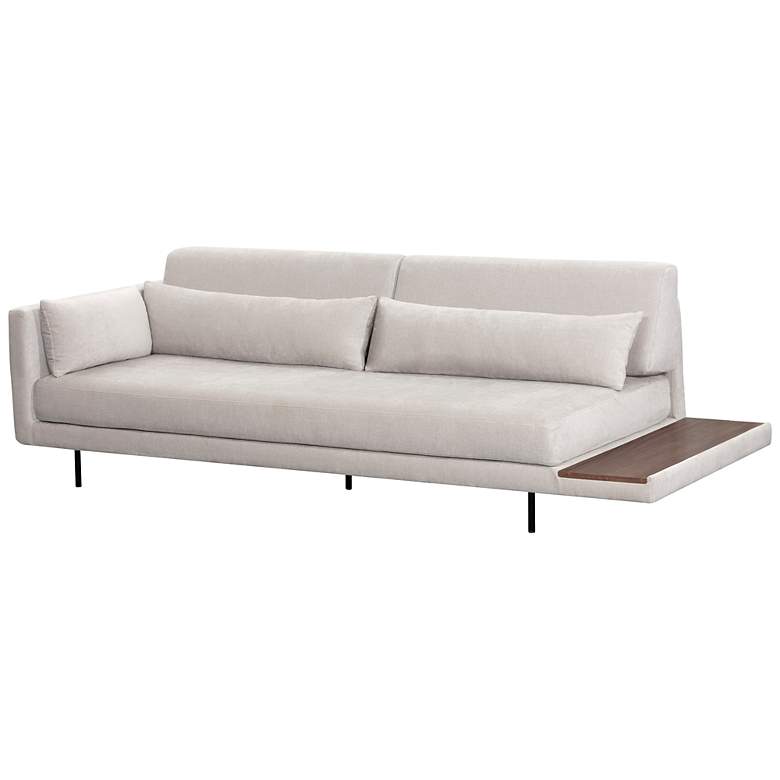 Image 3 Sunpan Kalani Sofa Danny Light Gray more views