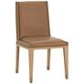 2_Sunpan Kalla Dining Chair Milliken Cognac Set of 2