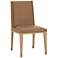 Sunpan Kalla Dining Chair Milliken Cognac Set of 2