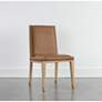 1_Sunpan Kalla Dining Chair Milliken Cognac Set of 2