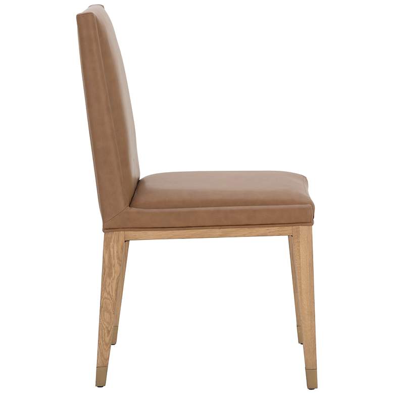 Image 4 Sunpan Kalla Dining Chair Milliken Cognac Set of 2 more views