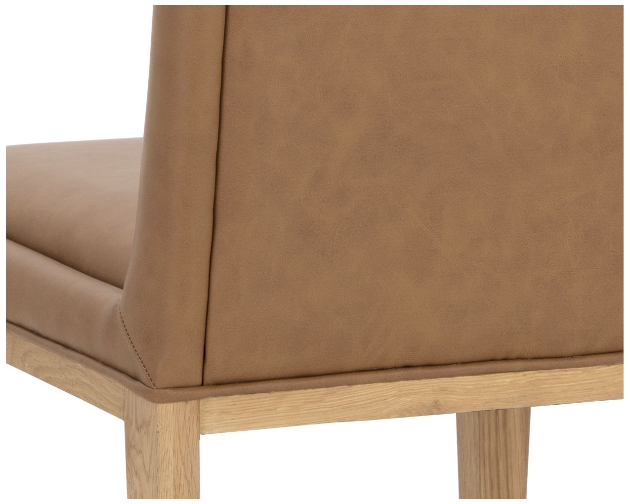 Sunpan Kalla Dining Chair Milliken Cognac Set of 2